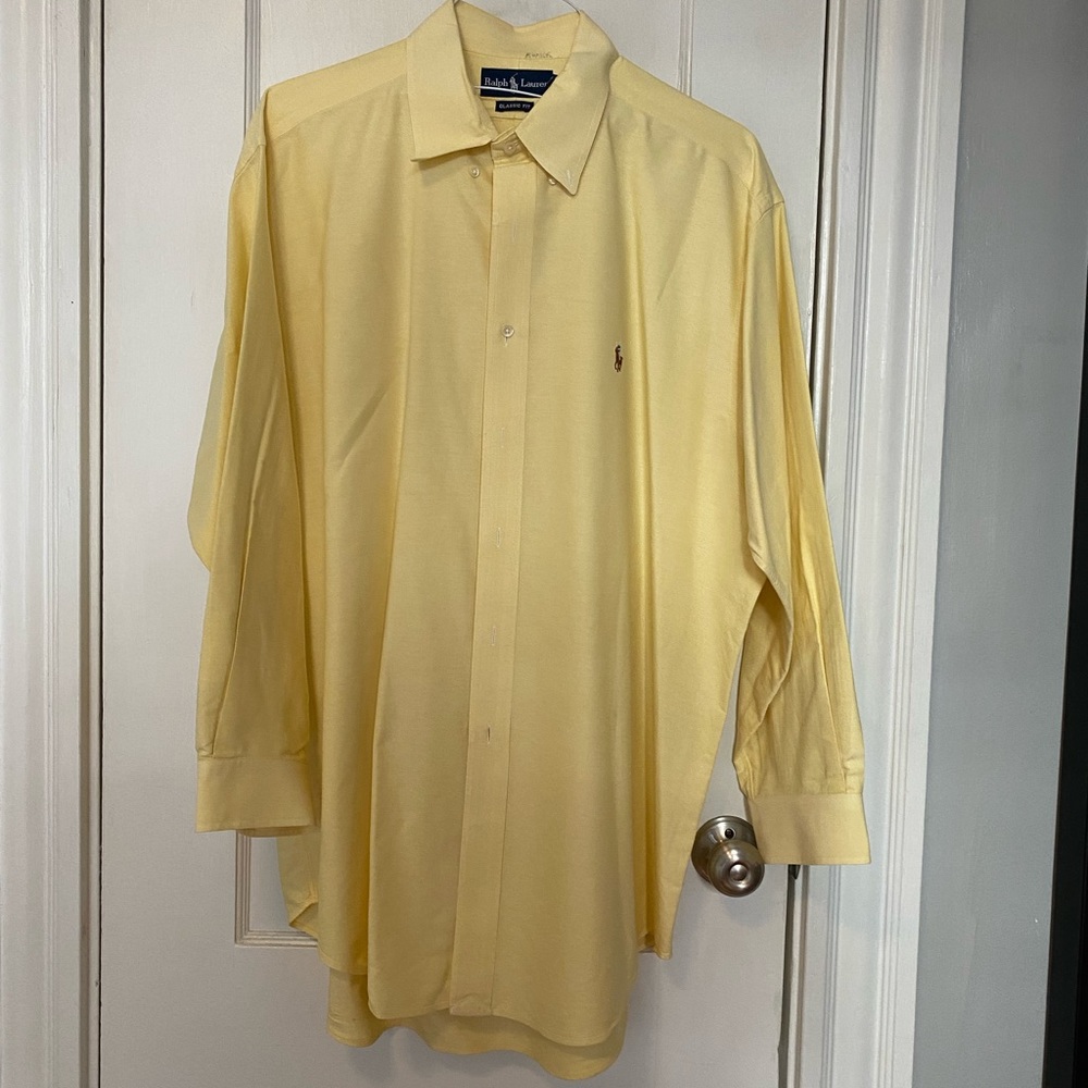 Ralph Lauren classic fit 17 32/33 button down